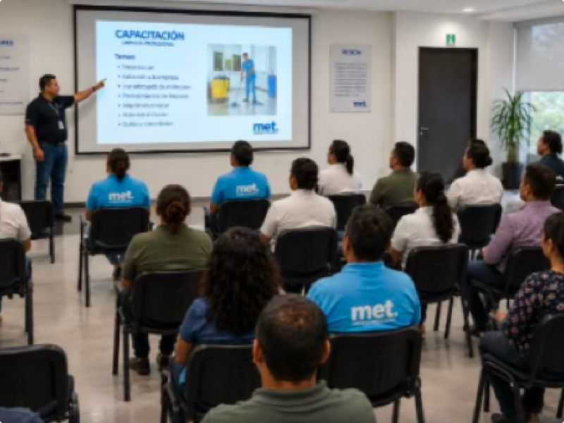 High-performance machinery operated by MET staff